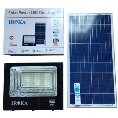Solar Light IROKA 300W – tích hợp pin xạc